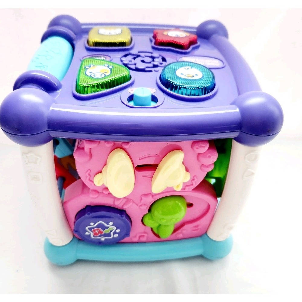 VTech Busy Learners Activity Cube works see video